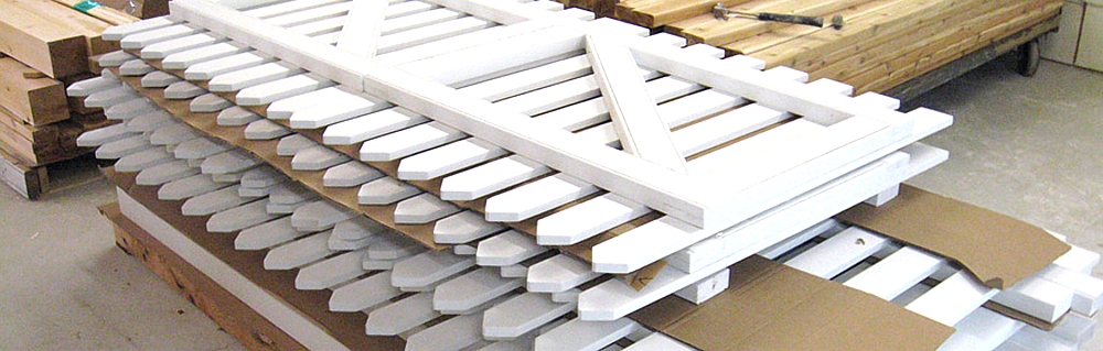 Delivery of Fence components