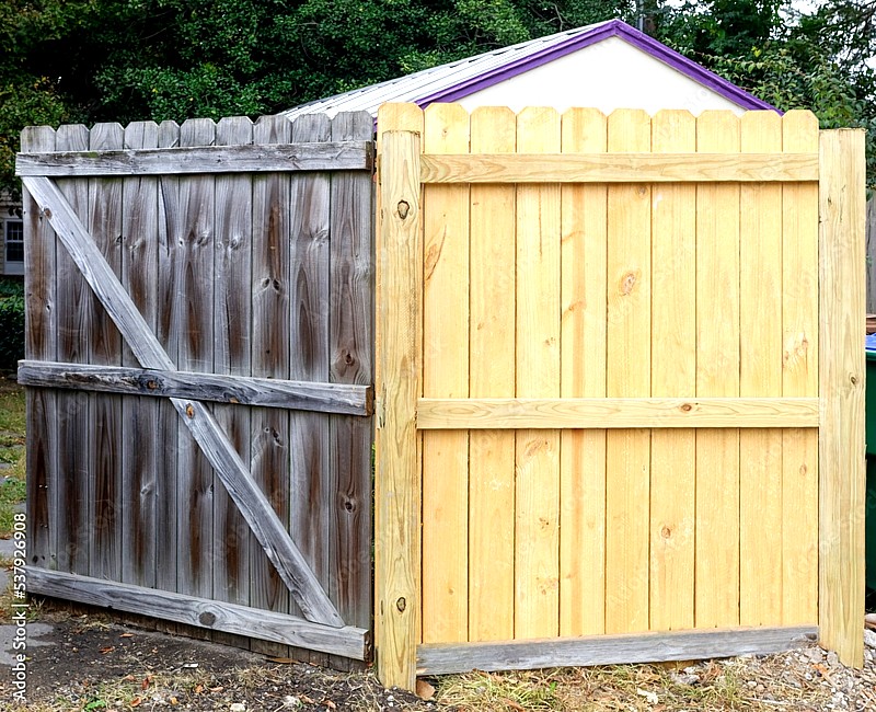 stockade fence repair